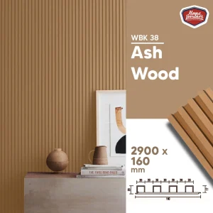 WPC Wall Panel WBK38-15 Ash Wood