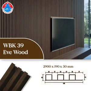 WPC Wall Panel WBK39-11 Eve Wood